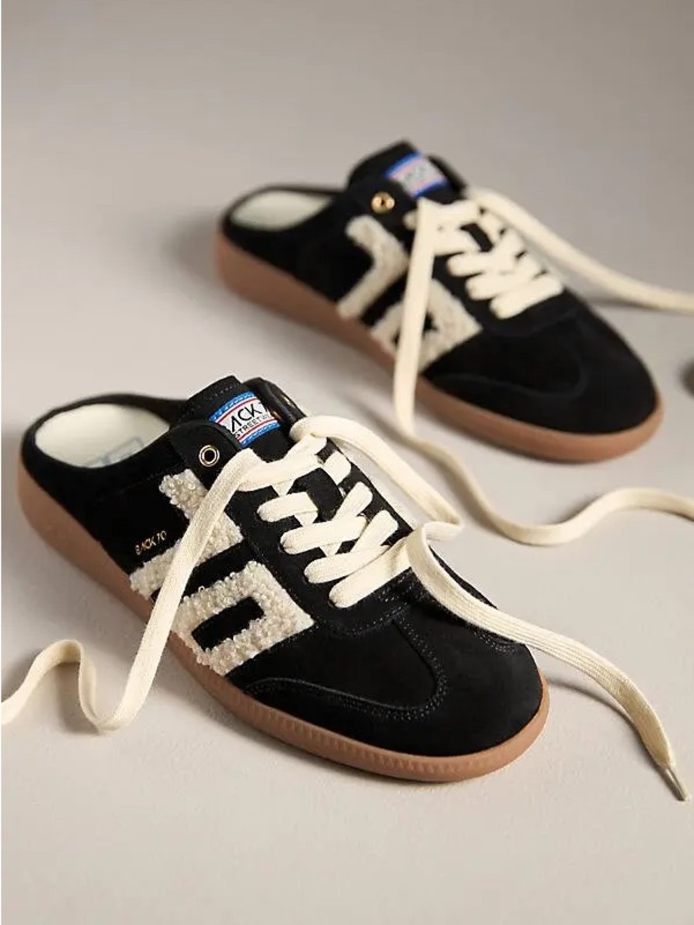 New Back 70 Mule Sneakers Black